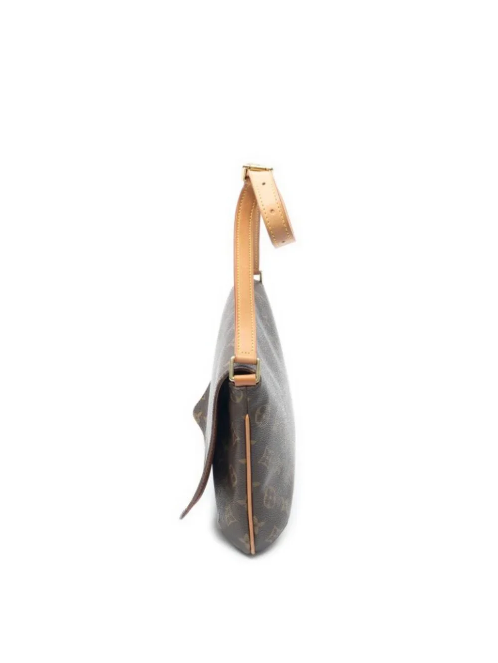 Louis Vuitton Musette Tango Brown Monogram Canvas Crossbody